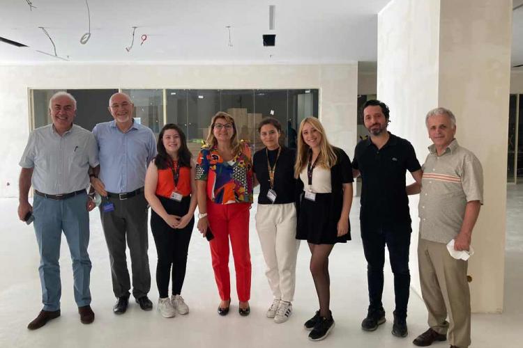 Our Chairperson of the Board of Trustees, Dr. Bahar Akıngüç Günver Paid a Visit to The Design Factory 